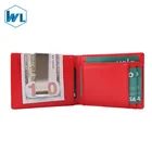Wallet Men Luxury Money Clip Leather Wallet Minimalist For Men Custom Fashionable Slim Card Wallet RFID Blocking