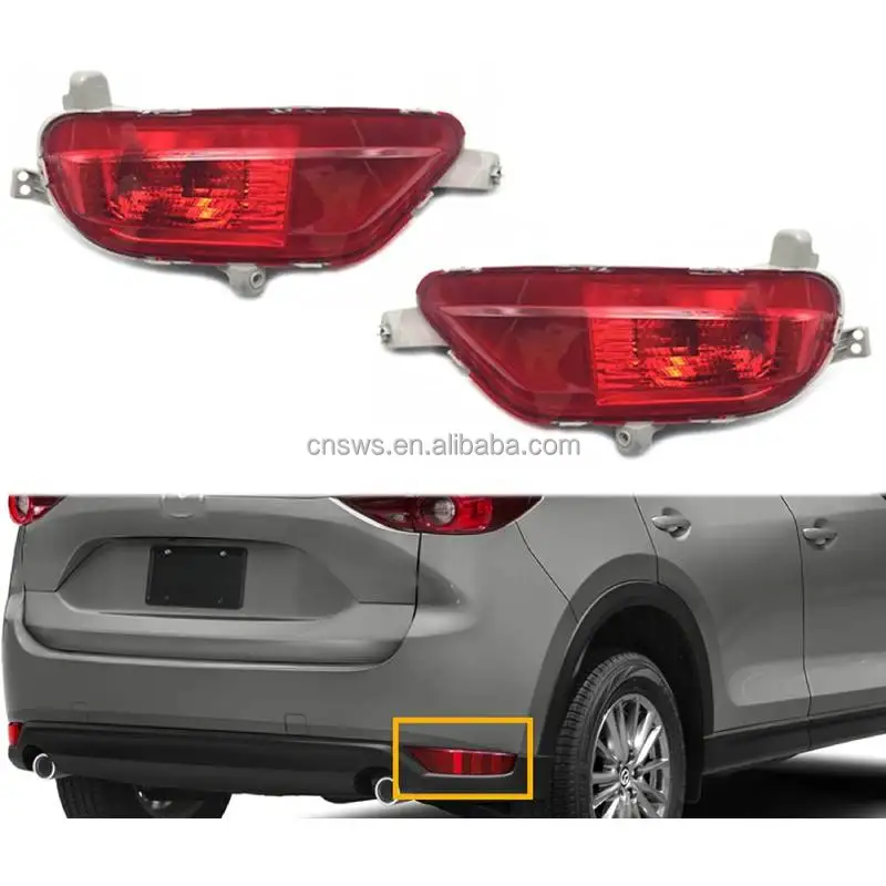 product auto achterbumper achterlicht voor mazda cx 5 2017 2020 achterbumper remlicht achter mistlamp absled 12v bumper mistlamp-35