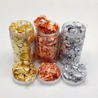 Top Quality Gold Leaf Slime Kids Toys Metal Decoration Original IN Stock