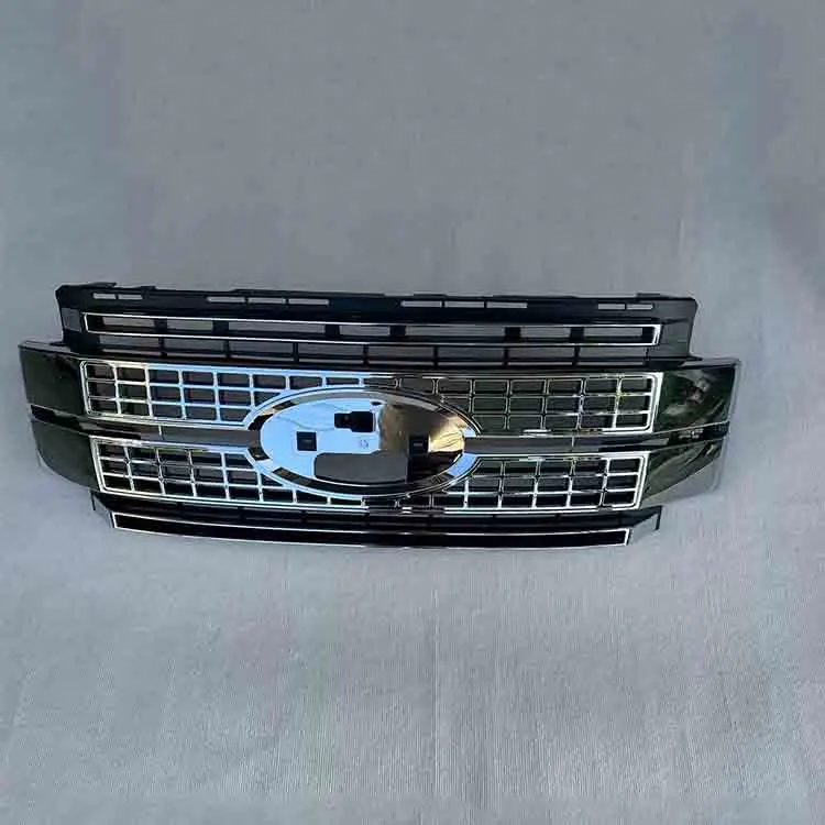 Auto Exterior Body Systems Chrome Car Grills Factory Good Price Car Front Grille for Ford F-350 2017 supplier