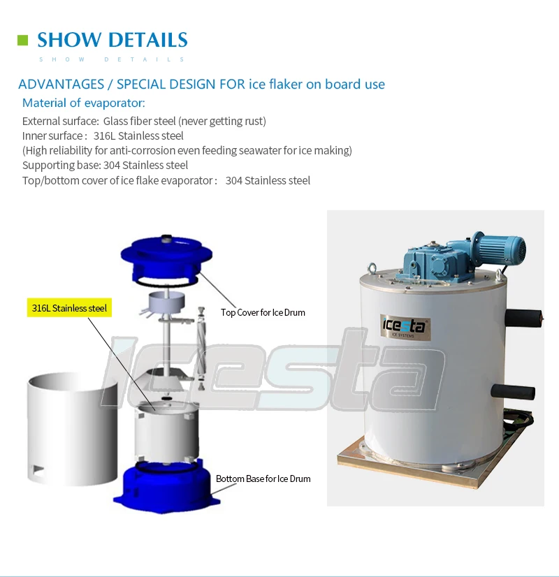 Ice Machines, ICESTA, 3P, 65KW - detail 8