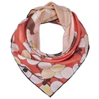 Red Scarf Dropship Scarf Custom Made Vintage Red Silk Neck Cape Scarf
