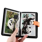 Baby Album Student Custom Printed Size Red PU Leather Small Baby Photo Album For Office Supplies