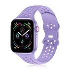 Apple Amazon Hot Sale Silicone Sporty Strap For Apple Watch Band Silicone