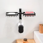 Drain Perforation-free Bathroom Soap Shelf Double Drain Wall Hanging Toilet Suction Cup Soap Net