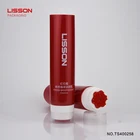 Gel Applicator Custom Face Wash Plastic Tube Packaging With Silicone Gel Brush Applicator
