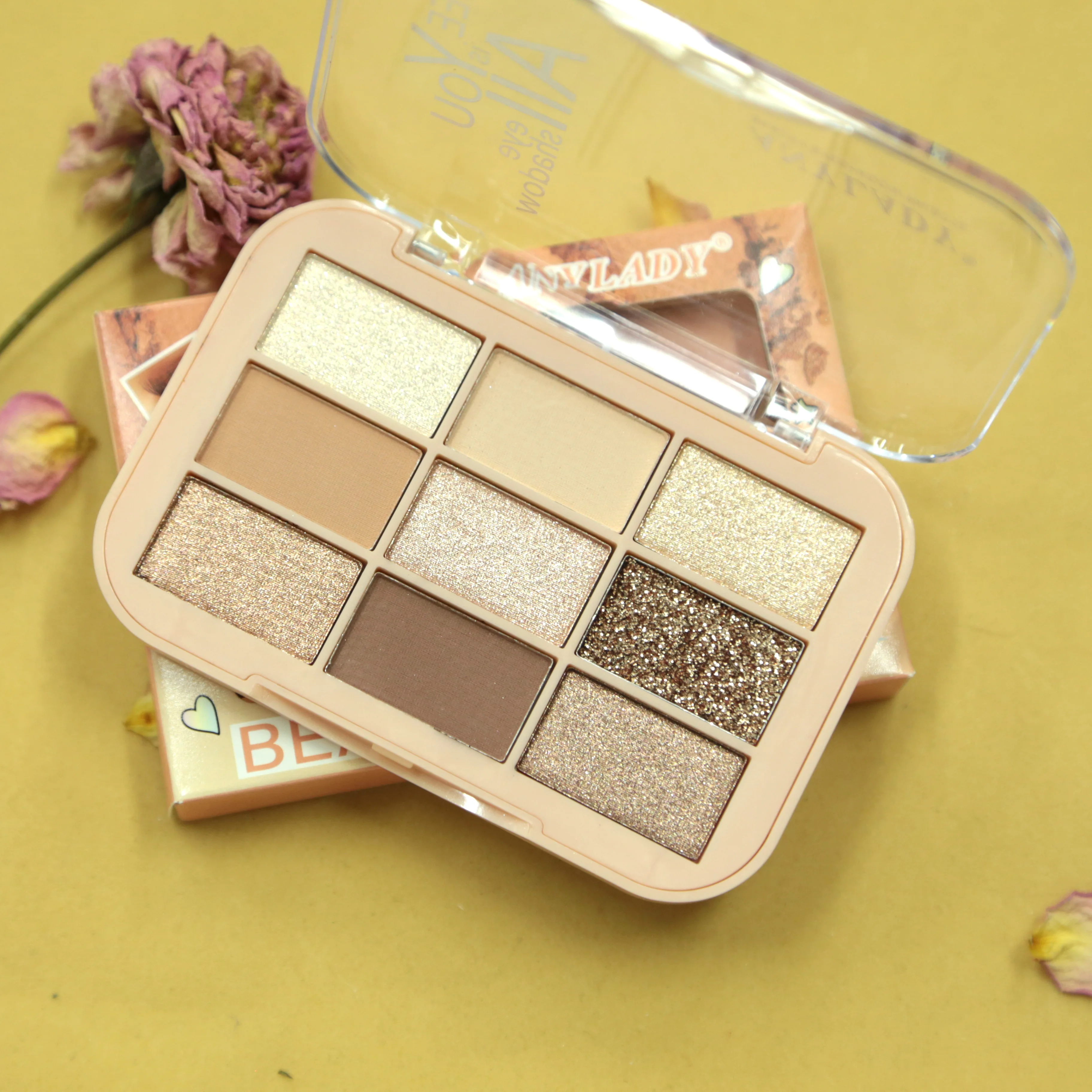 Anylady Private Label Eyeshadow Palette High Quality Eye Makeup Palette