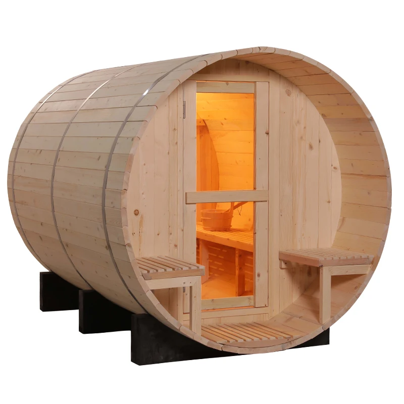 Electric Stove Heater Solid Wood Pine 6 Person Wooden Outdoor Barrel Sauna With Cheap Price - Buy Barrel Outdoor Sauna,Barrel Outdoor,Barrel Sauna Person Product on Alibaba.com