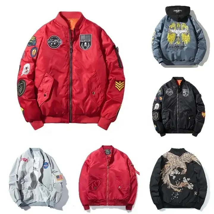 New Design fashion Loose Varsity Jackets Chenille Patches Letterman College Bomber Baseball men's Jackets