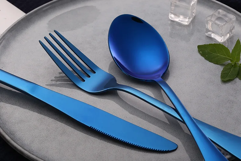 CLASSIC 24 PCS Stainless Steel Flatware Cutlery Set Wholesale Customized Party Gifts Tableware for Dinner