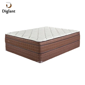 Diglant furniture Memory Foam Latest Double Single Bed Fabric Natural Latex Pocket Spring famous King Size mattress