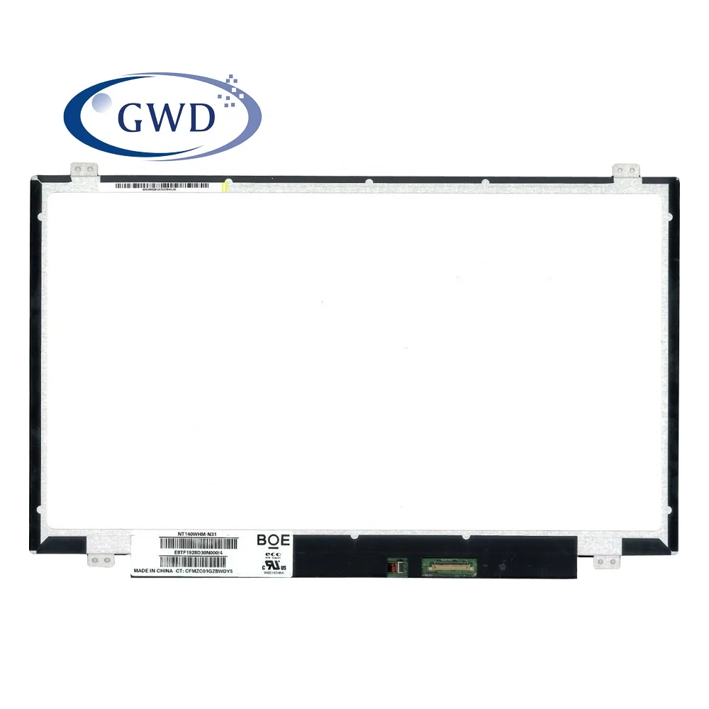 NT140WHM-N31 NT140WHM-N41 HD 1366x768 14.0 30pin LCD Screen LED Display