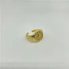 Rings Ring 6Pcs/Set Gold Vintage Boho Finger Rings Set Punk Ring For Women Jewelry