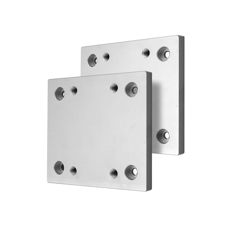 Aluminum Profile Universal Bottom Plate 3030/4040 square Connection Plate Aluminum Processing Caster Foot Cup Accessories supplier