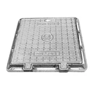 EN124 D400 Ductile Iron Manhole Cover Square Cast Iron Well Cover