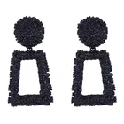 Earrings Earrings Cheap Personality White Metal Retro Earrings Geometric Square Metal Earrings Women
