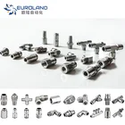 Stainless Steel Fittings Fitting Fitting Stainless Steel Bulkhead Connector Pneumatic Fittings Hex NPT Thread Joint