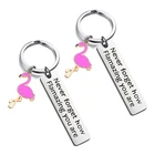 Gift Never Forget How Flamazing You Are Metal Keychain Gadget Pendant Charms Promotion Gift Set