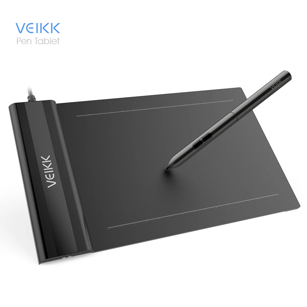 Veikk S640 Graphic Tablet For Animation Office Signature Cartoon Drawing  Pad Passive Pen Tablet With Cheap Price - Buy Interactive Pen  Tablet,Ultra-thin 6x4 Inch Drawing Tablet,Digital Drawing Tablet For  Beginner Product on