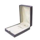 Boxes Gray Box Logo For Jewellery Luxury Boxes Packaging Gray Fabric Jewelry Box