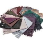 Hijab Summer Muslim Solid Color Plain Tudung Silver Lurex Shining Bling Hijab Scarf Women Jersey Hijab Scarfs Bawal