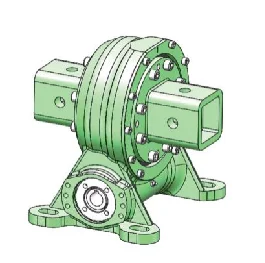 Se Slewing Drive With V Dc Motor Drive For Solar Tracker Panels