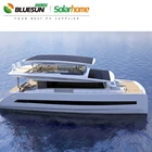 Panel USA Stock Flexible Solar Panel Full Black 60w 110w 160w 200w 300w For RVs Campervans Yachts Cars
