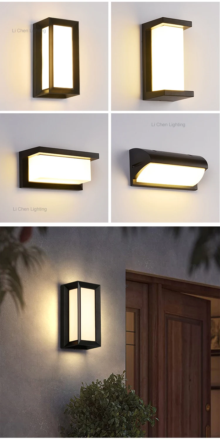 bd22 outdoor ip65 waterproof and moisture proof courtyard villa exterior wall porch led wall lamp -3