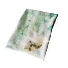Cotton Scarf Polyester High Quality Cotton Linen Handkerchief Ink Painting Scarf Tie Dye Scarf
