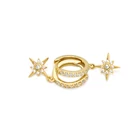 Earrings Earrings The Designer Earrings Valentine's Day Gemstone Handmade 925 Gold-plated Earrings