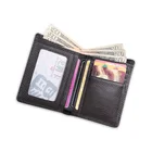 Leather Wallet Men Purse Wallet 2019 Hot Sell Genuine Leather Wallet Costom Men Wallet Rfid Purse
