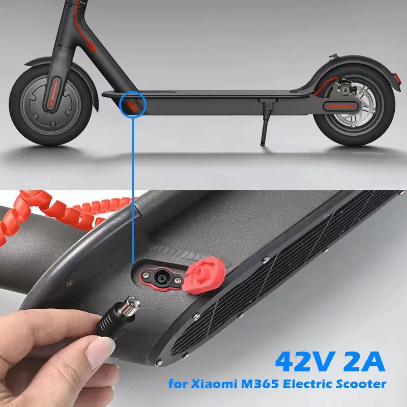 Hot Selling 42V 2A Electric Scooter Battery Charger US / EU / UK/ AU Plug Charger for M365 Scooter ES1 ES2 ES4 Electric Scooter