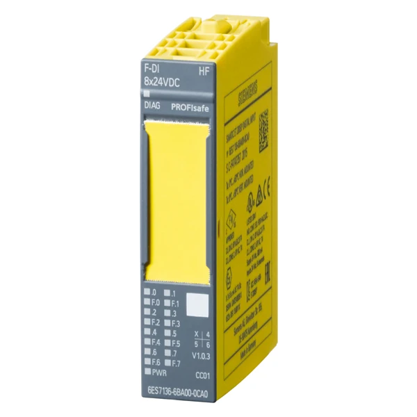 PLC 6ES7136-6BA01-0CA0 F-DI HF 8x24VDC Electronic Module DE