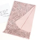 ready to ship winter warm 100% cashmere cheap hijab pashmina