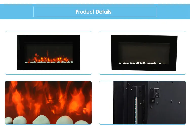 Electric Fireplace, 220V-240V, 1000W - detail 6