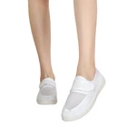 Shoes Antistatic Pvc 8 Holes With Full Mesh Anti-slip PVC Canvas Safety Work Shoes Cleanroom White ESD Shoes