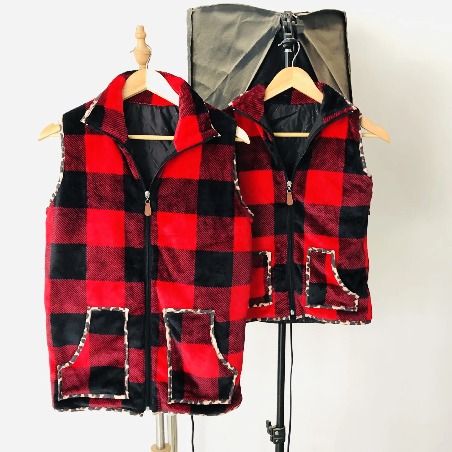 Mommy And Me Zipper Jacket Vest Coat 