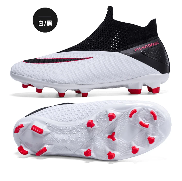 Big Size 36-49 Outdoor Professional Sport Football Soccer Shoe Manufacturer Women Man Spike Cleats Training Soccer Shoe For Men