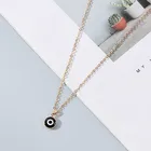 Pendant Gold-plated Turkish Devil's Eyes Necklace Blue Evil Eye Pendant Necklace For Women
