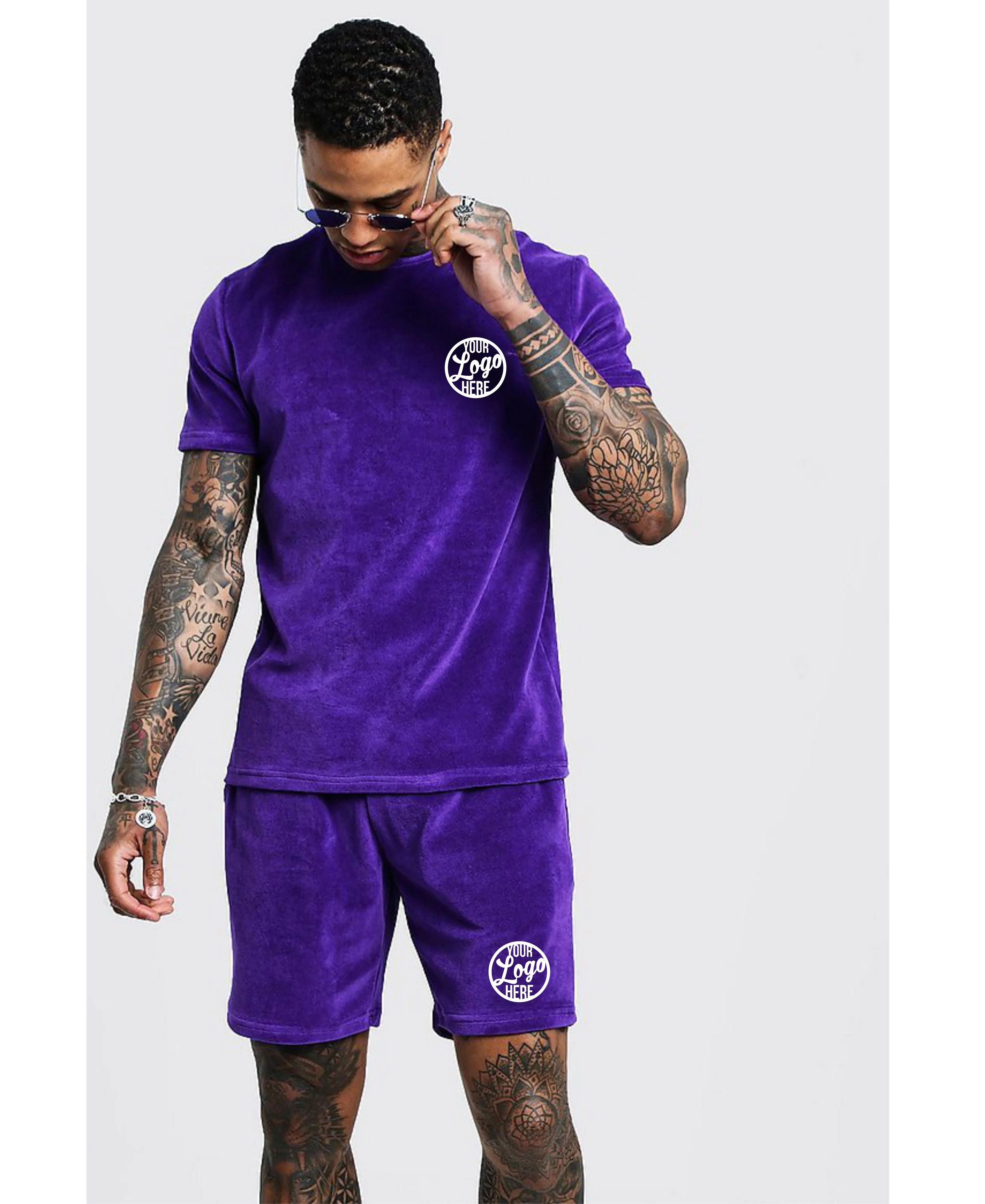 Wholesale Cheap Custom Men Short Sleeve Shirts And Shorts Track Suit Twin  Sets For Sale - Buy Men Velvet Top & Shorts Twin Sets,Men Velvet Top &  Shorts Twin Sets,Custom Velvet T-shirt