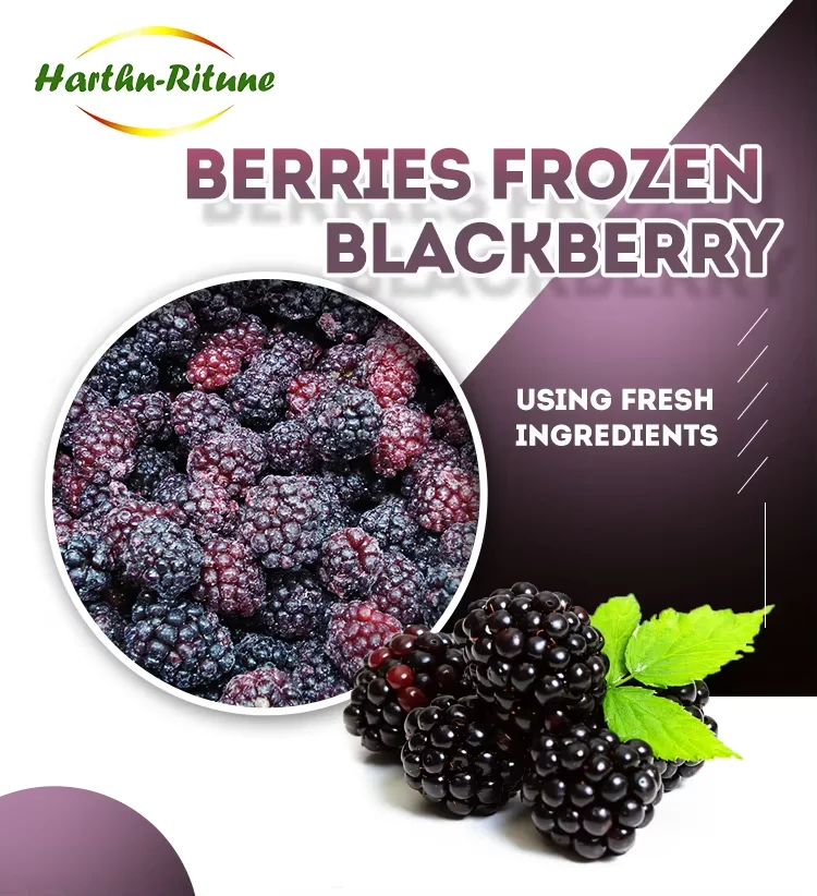 Wholesale Price Bulk 10kg Frozen Blackberries IQF Frozen Blackberry Fruits details