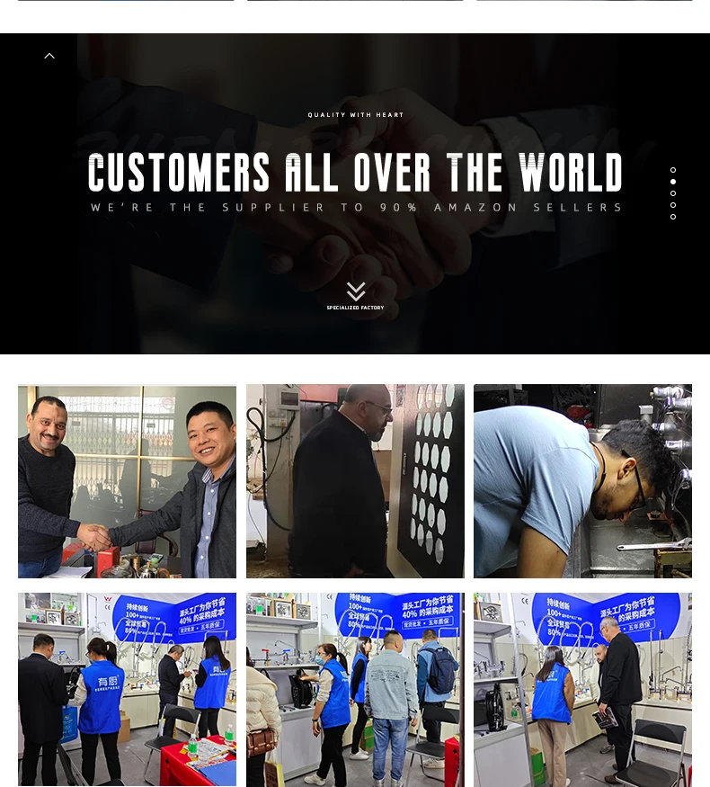 Mini High Pressure Commercial Kitchen Faucet Stainless Steel Spring Commercial Pre-Rinse Kitchen Dishwasher Restaurant Public manufacture