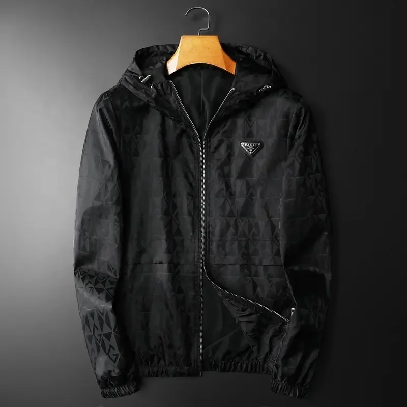 Men's jacket Light bomber jacket casual windbreaker jacket Windbreaker zipper coat