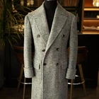 Suits Suit MTM Made To Measure Custom Man Suits Tailor Bespoke Handmade Men Pure Wool Suit Coat
