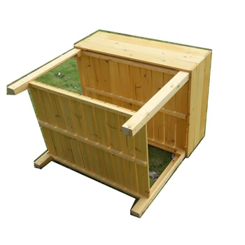 custom cheap Garden flower pot Wooden bonsai pot Table planter potting bench grow house raised seed bed for backyard