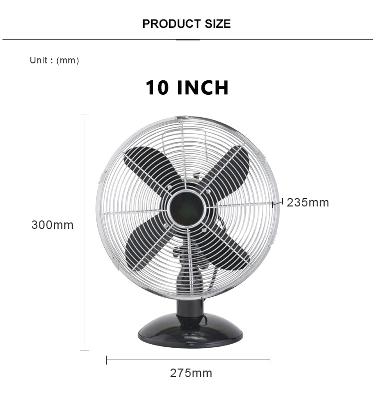 Table Fan, 220-240V ~50Hz, Electric - detail 4