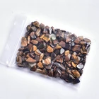 Natural Stone Wholesale Natural Crystal 100g Tiger's Eye Broken Crystal Semi-precious Stone Handicraft Stone