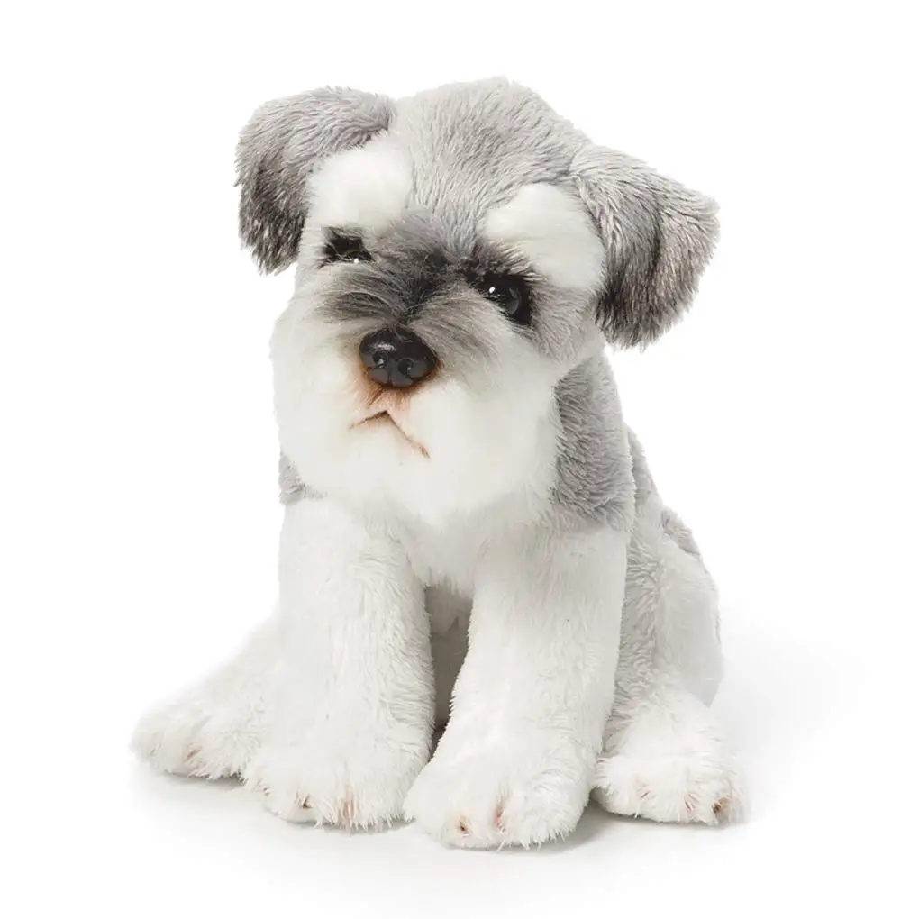 schnauzer plush pillow