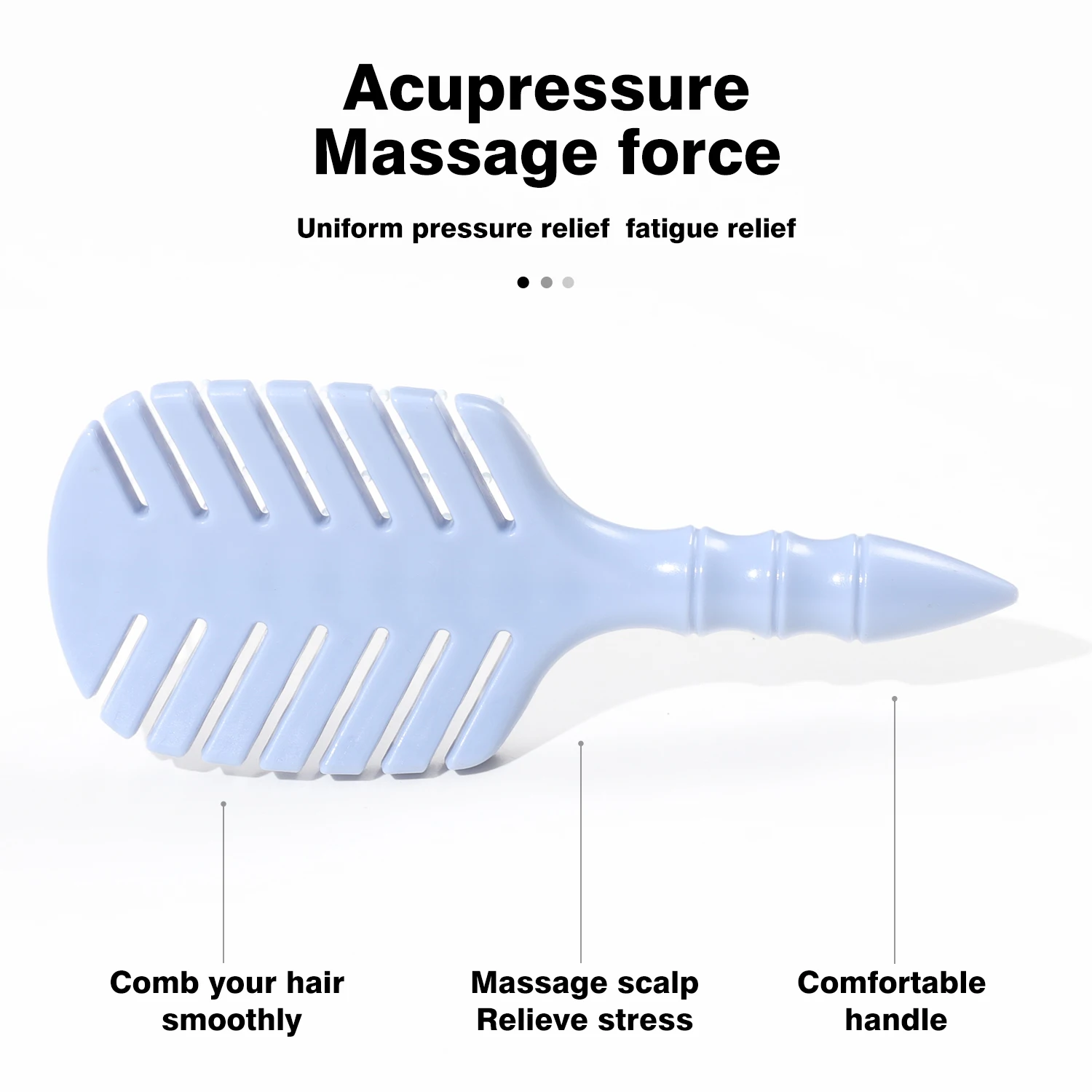 Wholesale Mini Hairbrush and Curly Hair Straightening Brush for Kids, Plastic Nylon Small Scalp Massager details