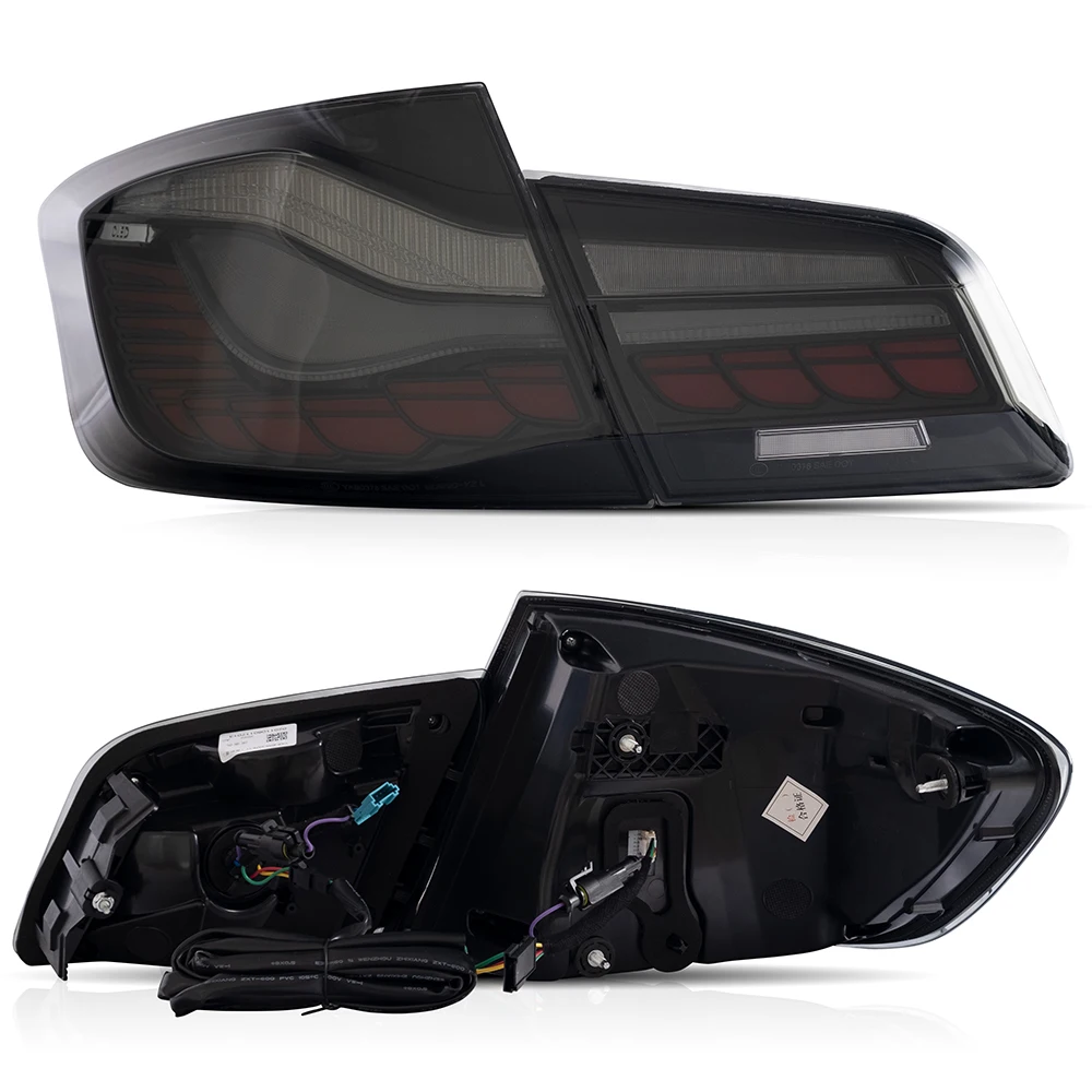 product plug and play modified dragon scale style car tail light for bmw f10 light 2011 2016 520i 525i 530i 528i rear lights-8